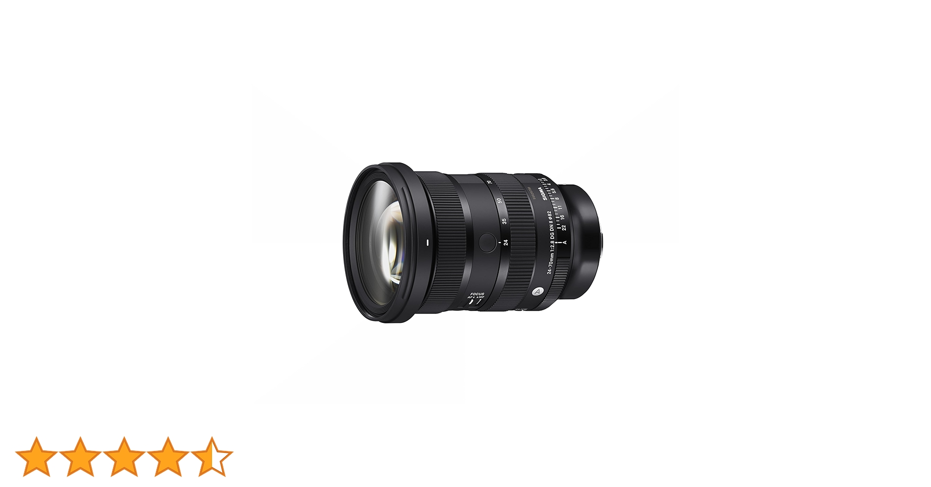 SIGMA 24-70mm F2.8 DG DN ズームレンズ 24-70mm F2.8 DG DN Ⅱ | Art / ソニー E マウント用: 交換レンズ